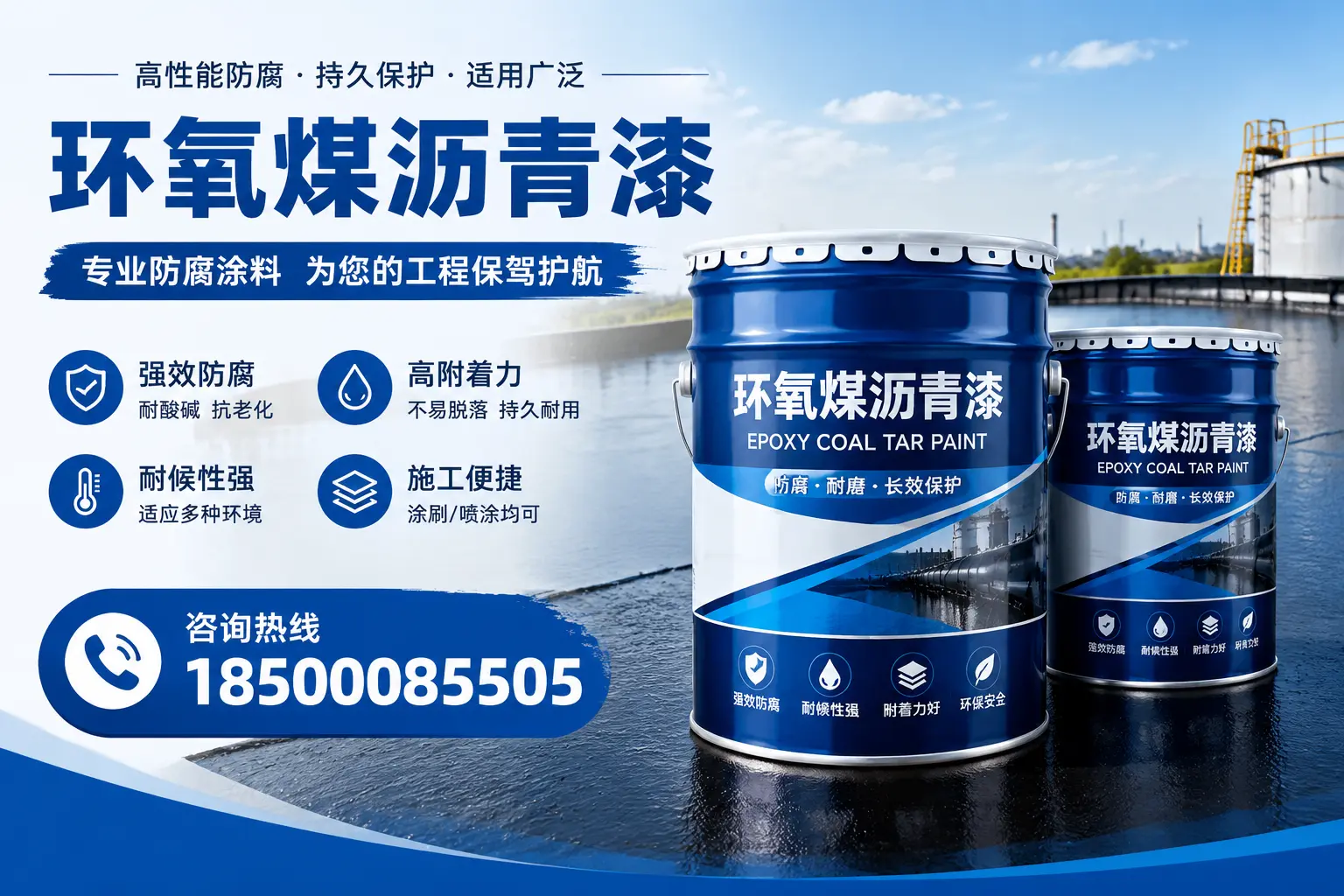 环氧煤沥青漆与其他漆类的比较，滨州用户的选择依据